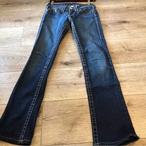 Women’s True Religion Premium Denim Bootcut Jeans VTG size 27 style #10-579